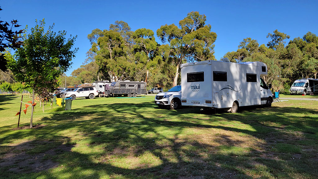 Balhannah Campground at Johnstone Memorial Park