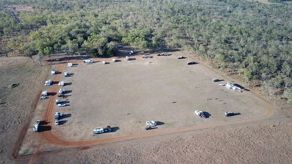 Ringers Rest RV Park Mareeba from drone