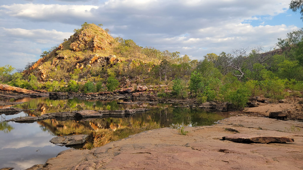 Bell Gorge located along the Gibb River Road in the Kimberly region. Its a wonderful WA road trip in a small caravan.