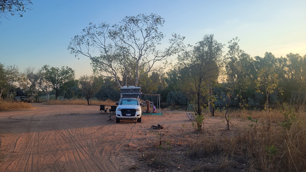 Top of the Word Campsite on thr Durack River
